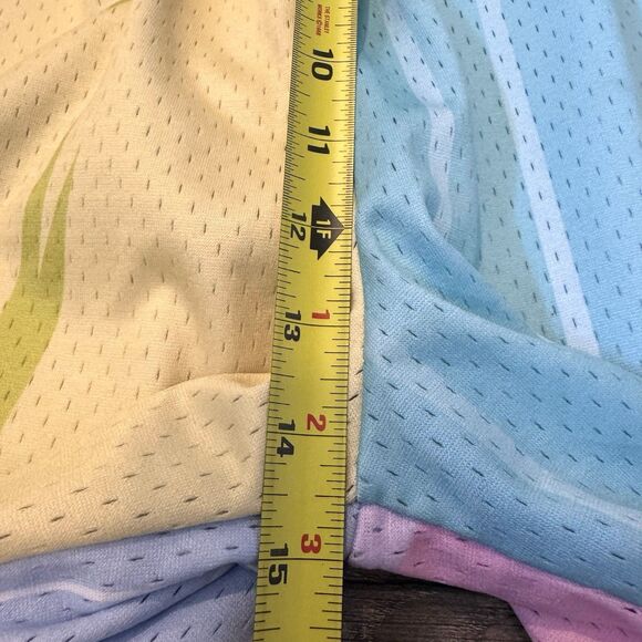 Trillest x Who Cares "What The NBA" Pastel Swingman Basketball Shorts Men’s 3XL - Picture 6 of 8